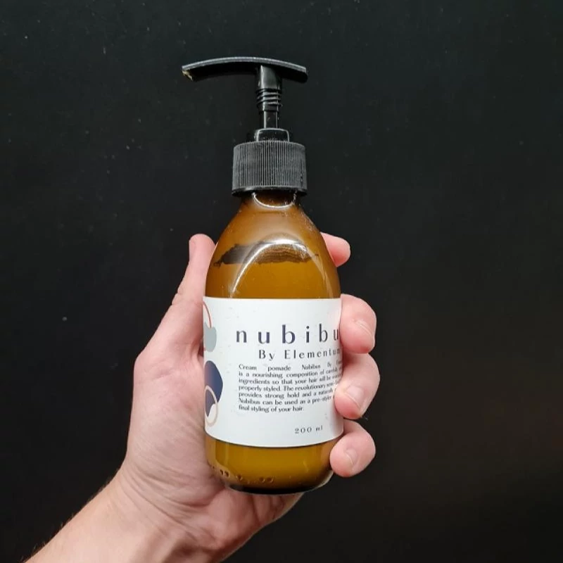 Nubibus Haarkrem Für Volumen & Textur – Starker Halt, Mattes Finish, Mit Beeren-Jasmin Duft – 200 Ml